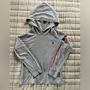 Boys (6) Champion Hooded Long-Sleeve